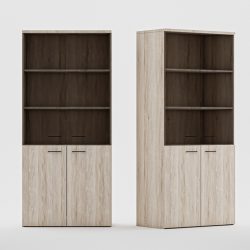 "
Filing cupboard wooden and glass doors WITH aluminum frame ,top melamine laminated 25mm PVC edged .doors , sides & shelves melamine paper 18mm.
Unit size90x47x198cm."